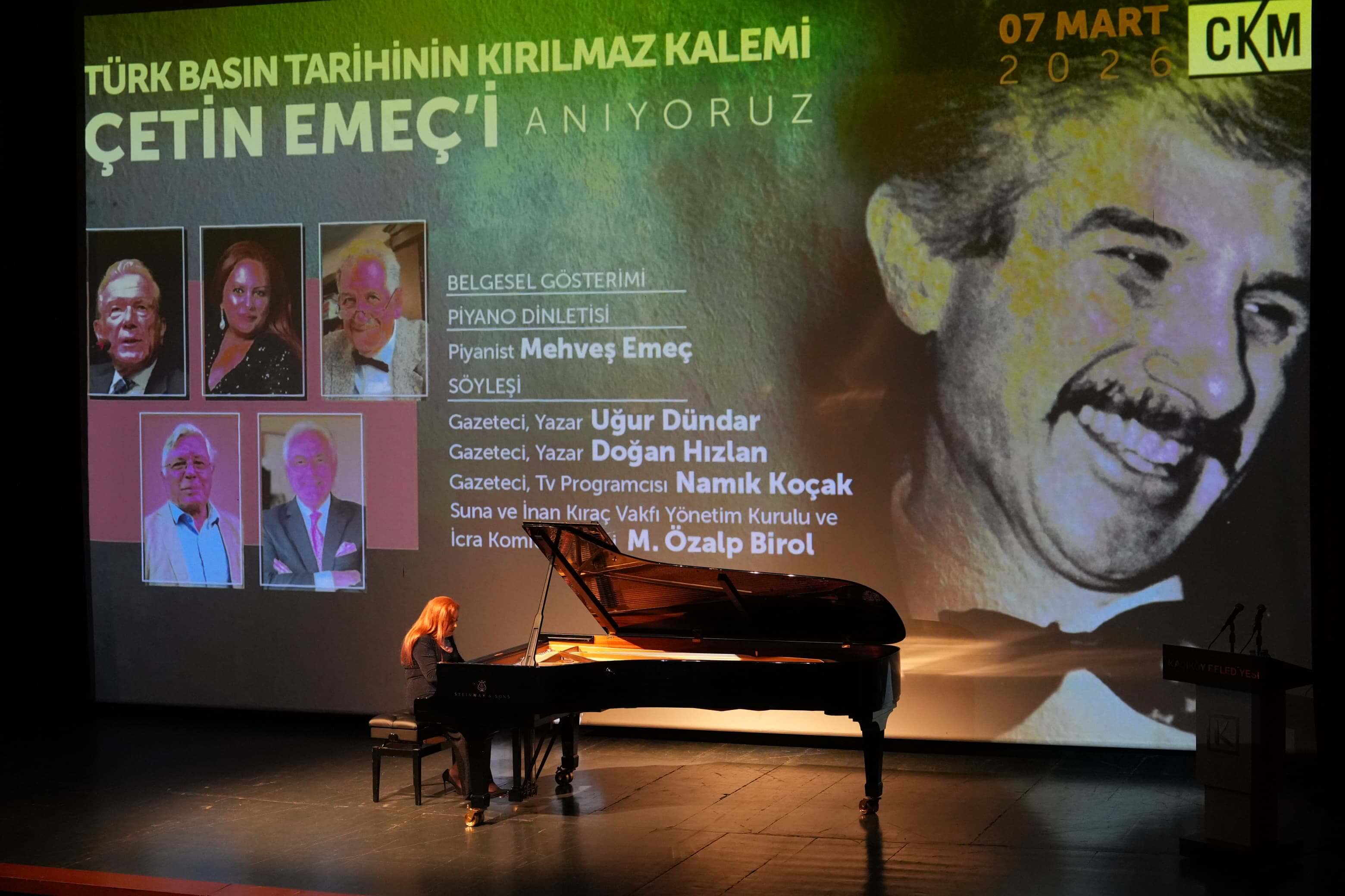 Çetin Emeç Kadıköy’de anıldı